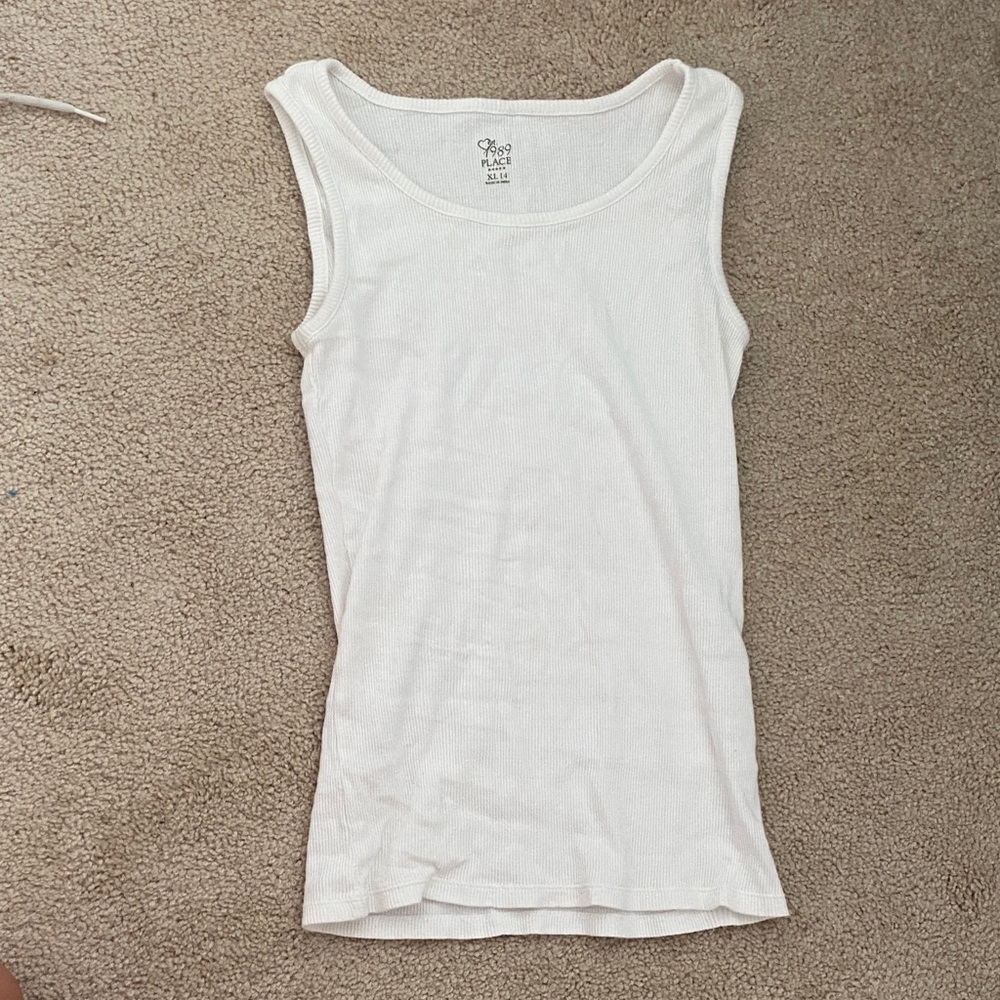 1989 Place White Tank Top